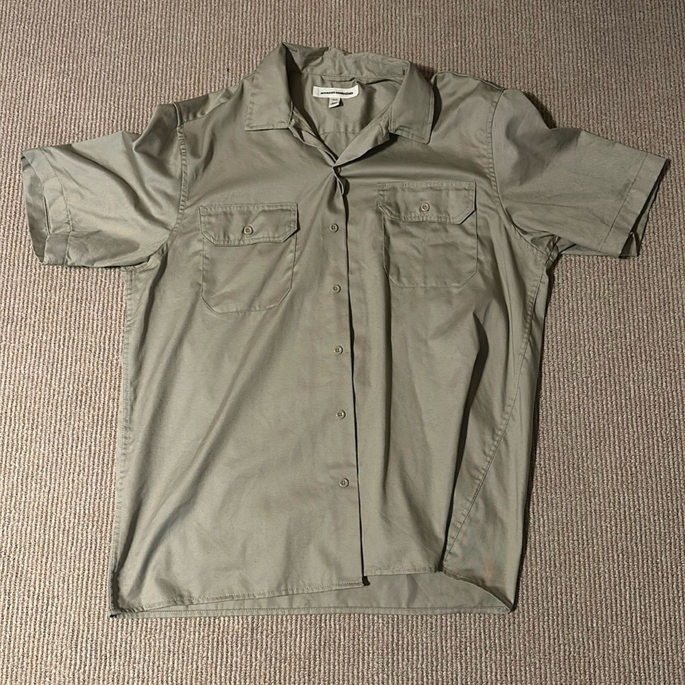 Button down safari shirt